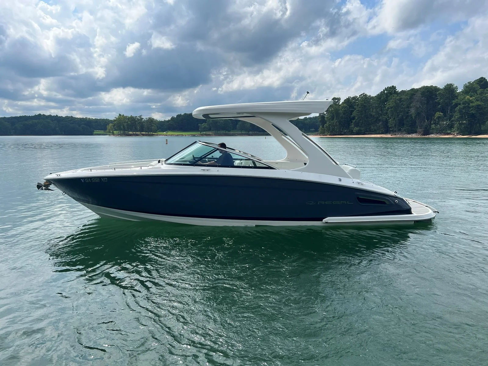 Lake Memories on an Amazing Sea Ray 240 Sundeck Boat at Lake Lanier